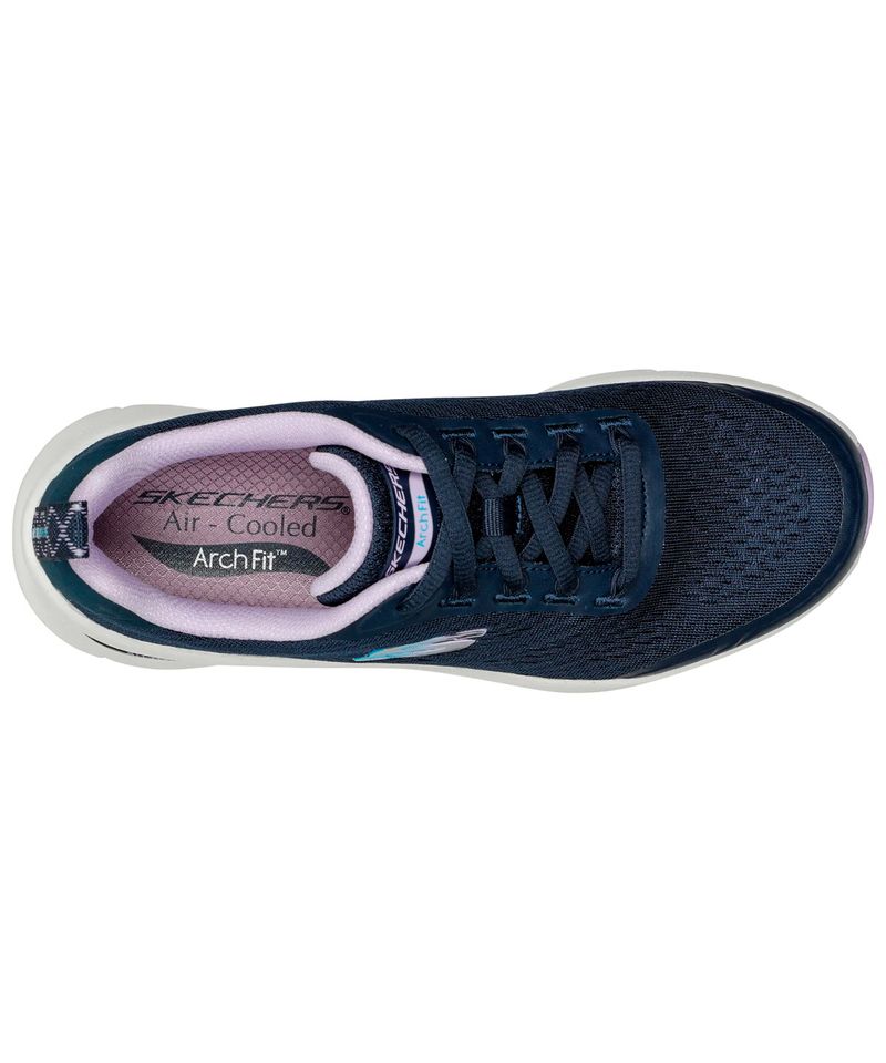 Zapatillas-Skechers-Arch-FIt-D-Lux-Cozy-Path-Running-Mujer-Navy-Lavender-149687-NVLV-3