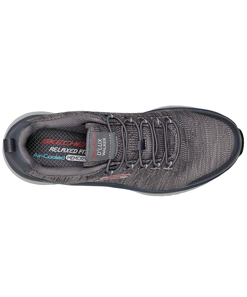 Zapatillas-Skechers-D-Lux-Walker-Pensive-Training-Hombre-Charcoal-Red-232045-CCRD-3