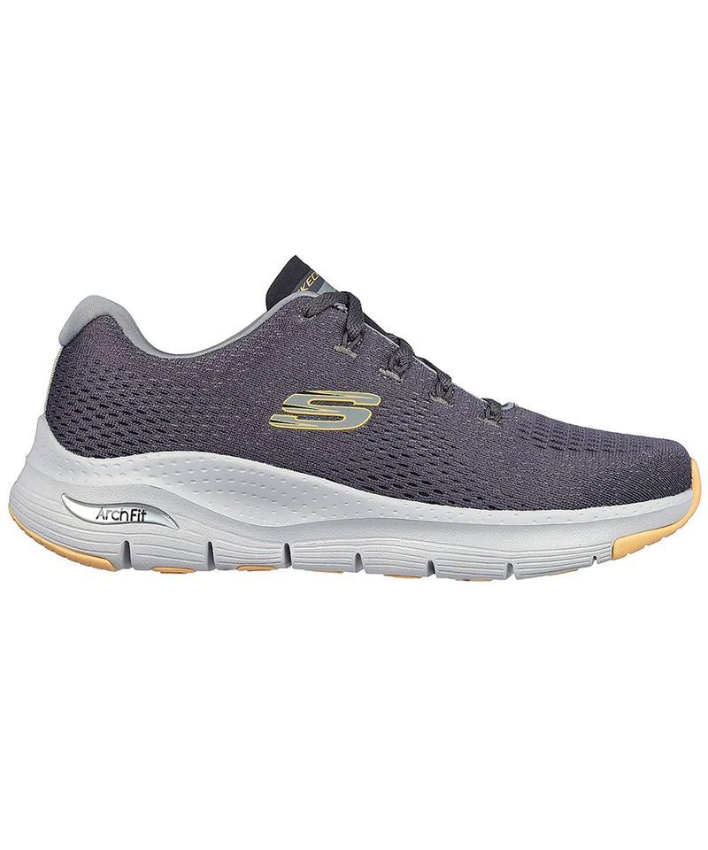 Zapatillas-Skechers-Arch-Fit-Takar-Training-Hombre-Charcoal-Yellow-232601-CCYL