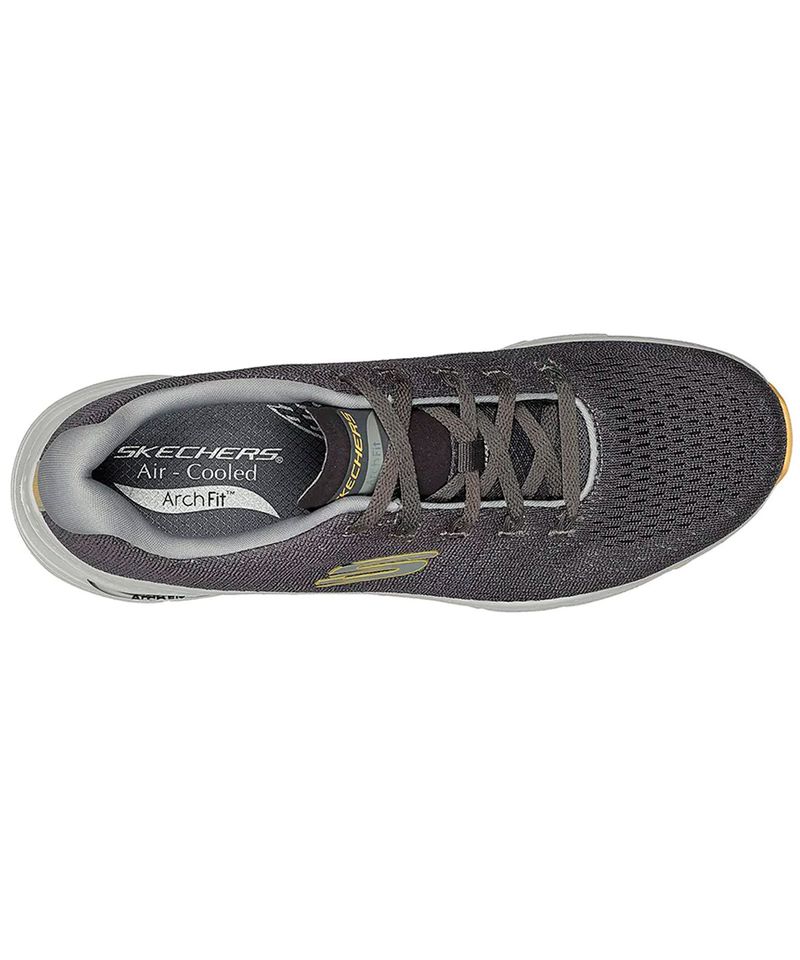 Zapatillas-Skechers-Arch-Fit-Takar-Training-Hombre-Charcoal-Yellow-232601-CCYL-3