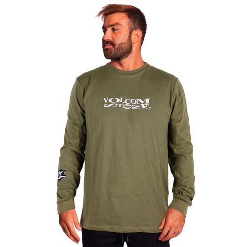 Remera Manga Larga Volcom Skate Vitals Hombre