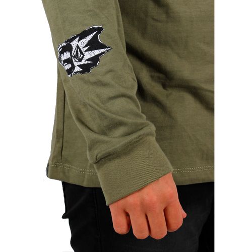 Remera Manga Larga Volcom Skate Vitals Hombre