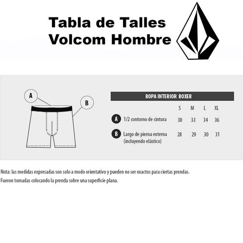 Boxer Volcom Quick Dry Solid Hombre