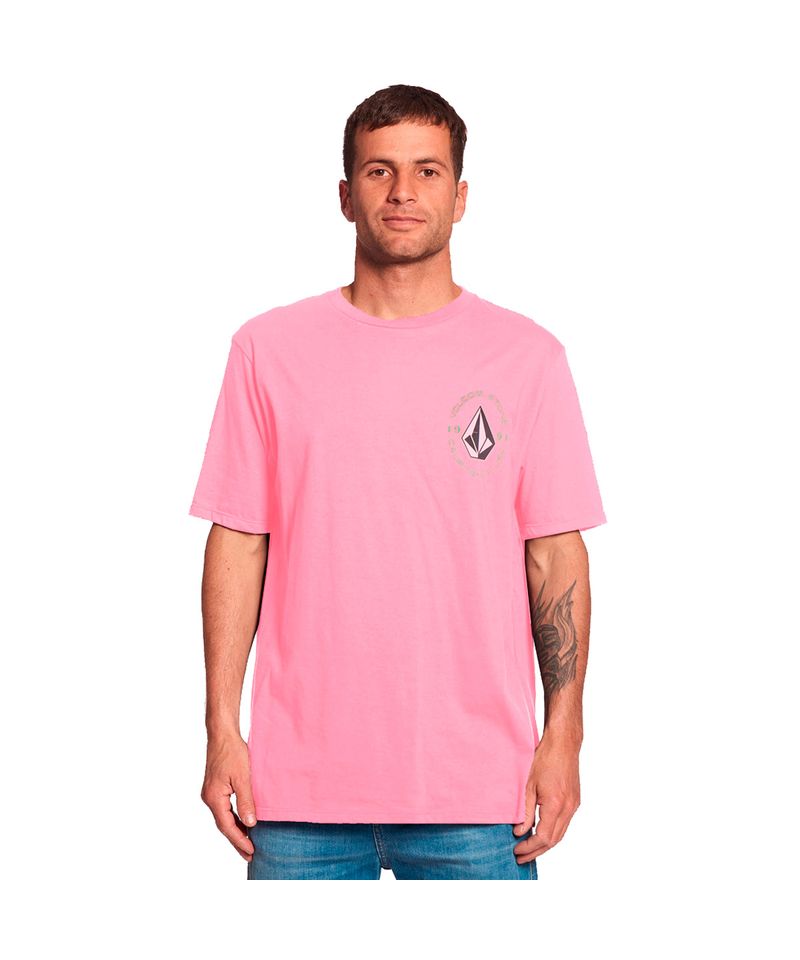 Remera-Manga-Corta-Volcom-Ecoyarns-Urbano-Hombre-Rosa-03311-KE