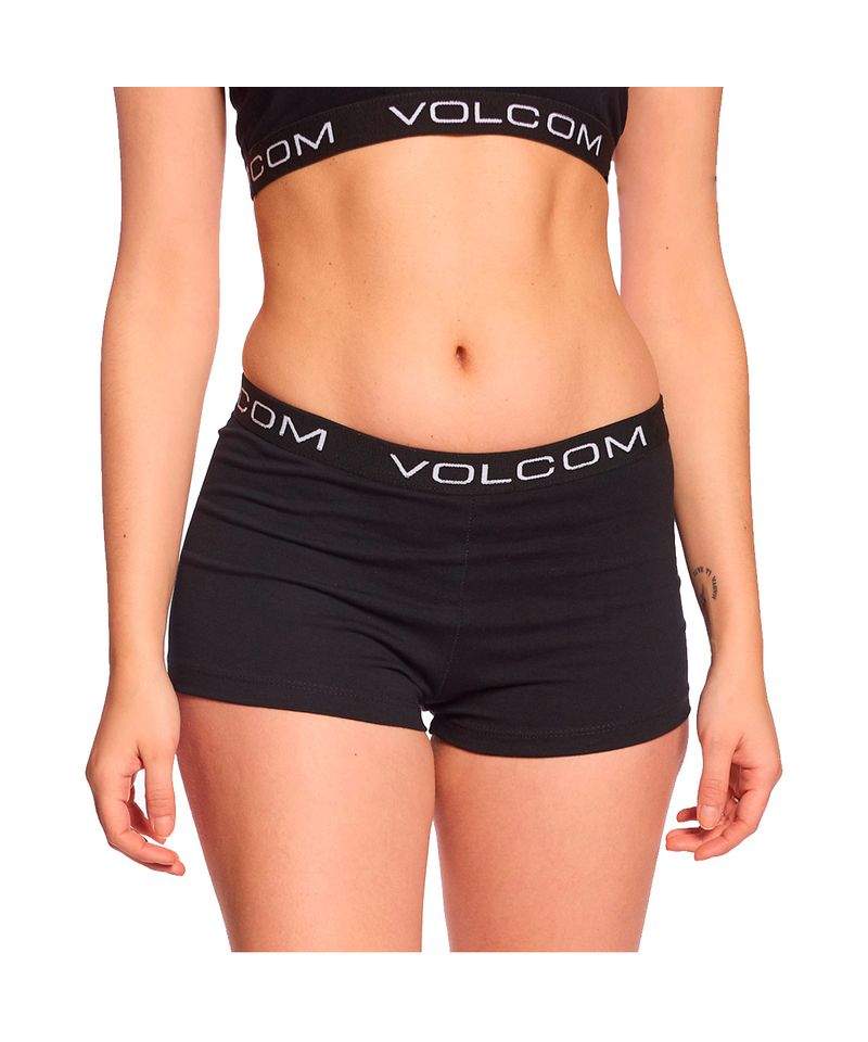 Calza-Short-Volcom-Solid-Urbano-Mujer-Negro-07105-K2