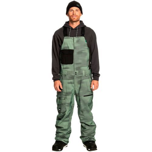 Pantalon Jardinero Quiksilver Utility Bib 20K Hombre