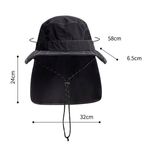 Gorro-Sombrero-Naturehike-Piluso-con-Protector-Nuca-Unisex-Black-CNH23MZ014-1