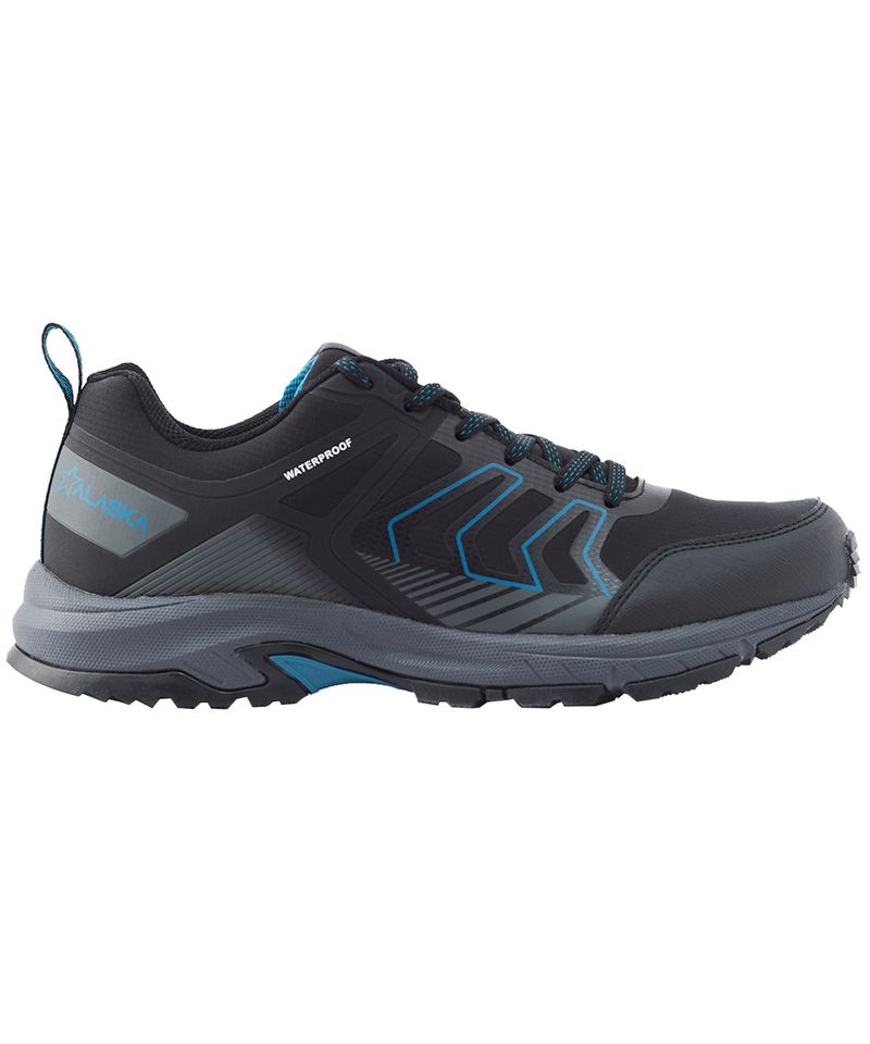 Zapatillas-Alaska-Kona-Waterproof-Trekking-Hiking-Hombre-Negro-Azul-A02663QG-7