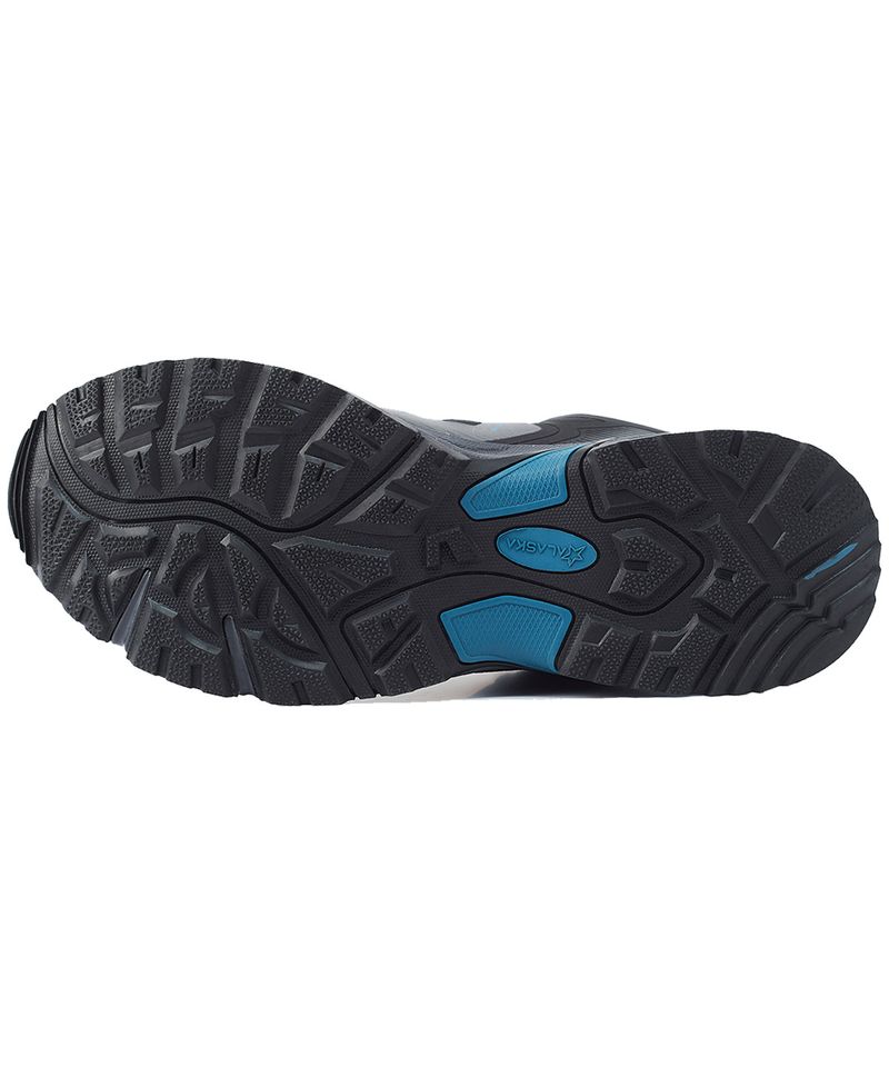 Zapatillas-Alaska-Kona-Waterproof-Trekking-Hiking-Hombre-Negro-Azul-A02663QG-7-4