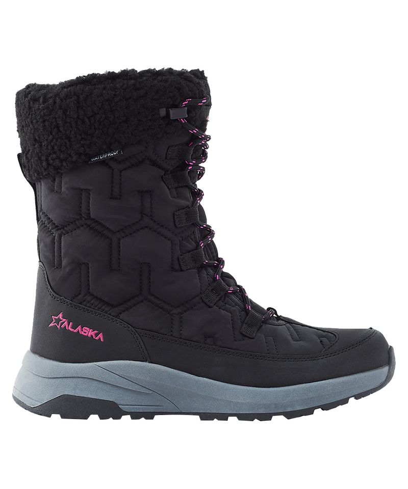 Botas-Apreski-Alaska-Onix-Impermeable-Waterproof-Nieve-Mujer-Negro-Fucsia-A026221L-37