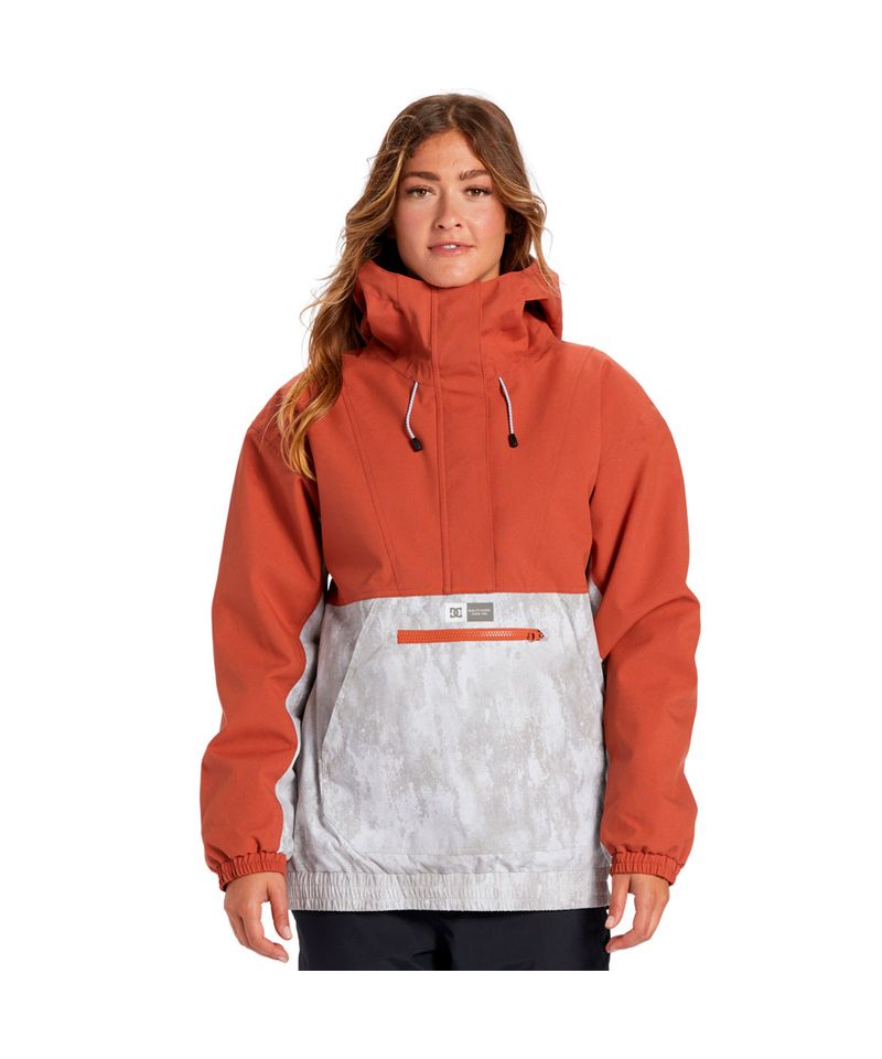 Buzo-Anorak-DC-Shoes-Chalet-10K-Ski-Snowboard-Mujer-Auburn-1242135036