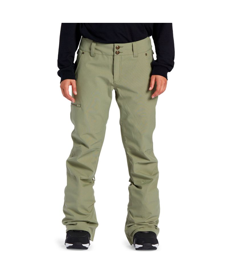 Pantalon-DC-Shoes-Viva-15K-Impermeable-Snowboard-Ski-Mujer-Oil-Green-1242136031