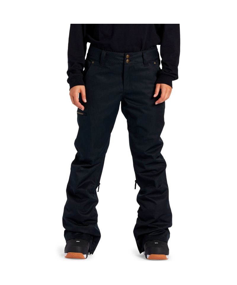 Pantalon-DC-Shoes-Viva-15K-Impermeable-Snowboard-Ski-Mujer-Black-1242136032