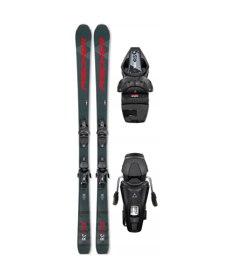 Tablas-de-Ski-Fischer-RC-Fire-SLR-Pro-On-Piste---Fijaciones-Negro-A30321