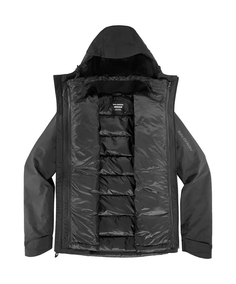 Campera-Salomon-Patroller-3-en-1-Impermeable-Nieve-Pluma-Deep-Black-C21049-1