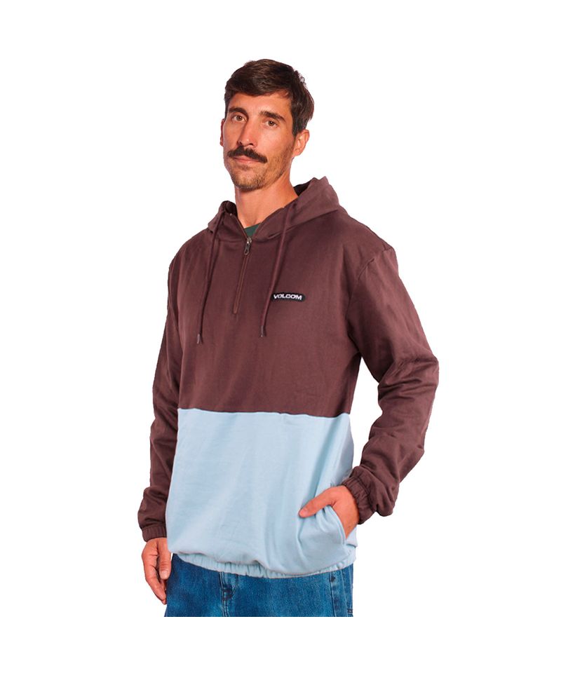 Buzo-Volcom-Fe-Hood-Medio-Cierre-Urbano-Hombre-Marron-Celeste-02965-L4