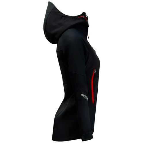 Campera Ansilta Raptor Plus SoftShell C/Capucha Mujer