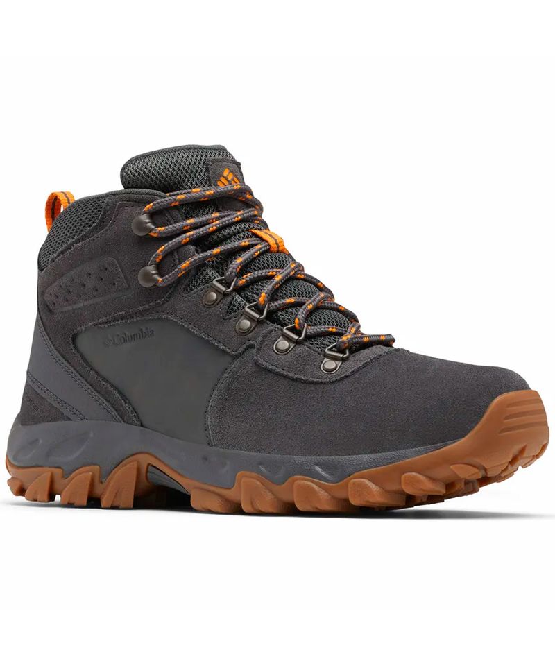 Botas-Columbia-Newton-Ridge-Plus-II-Waterproof-Trekking-Hiking-Hombre-Dark-Grey-Gold-Amber-1746411-090