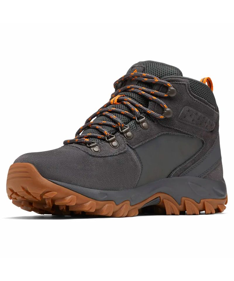 Botas-Columbia-Newton-Ridge-Plus-II-Waterproof-Trekking-Hiking-Hombre-Dark-Grey-Gold-Amber-1746411-090-2