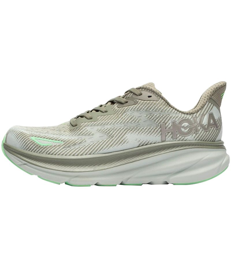 Zapatillas-Hoka-Clifton-9-Running-Training-Hombre-Olive-Haze-Mercury-1127895-OHMR-1