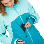 Campera-Salomon-Brilliant-20K-Ski-Snowboard-Mujer-Enamel-Blue-Limpet-Shell-C21434-4