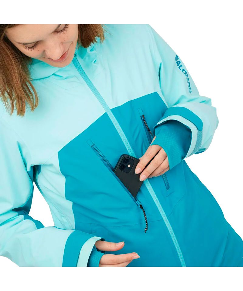 Campera-Salomon-Brilliant-20K-Ski-Snowboard-Mujer-Enamel-Blue-Limpet-Shell-C21434-4