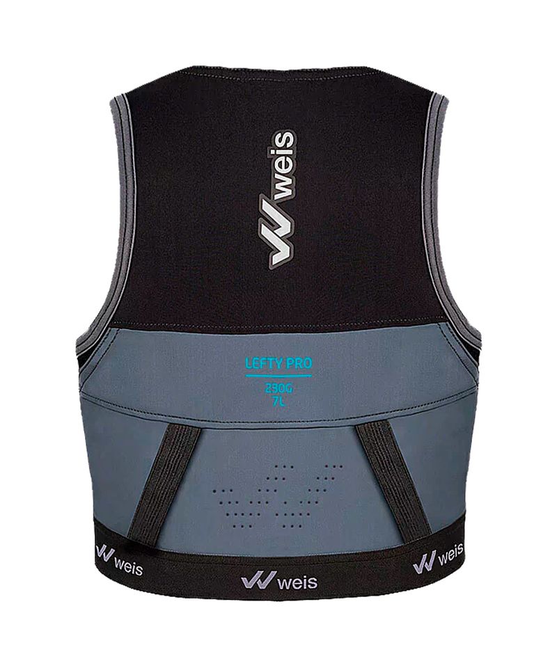 Chaleco-Hidratacion-Weis-Lefty-Pro-7L-Trail-Running-Unisex-Black-Cyan-Performance-Series-101-384-1