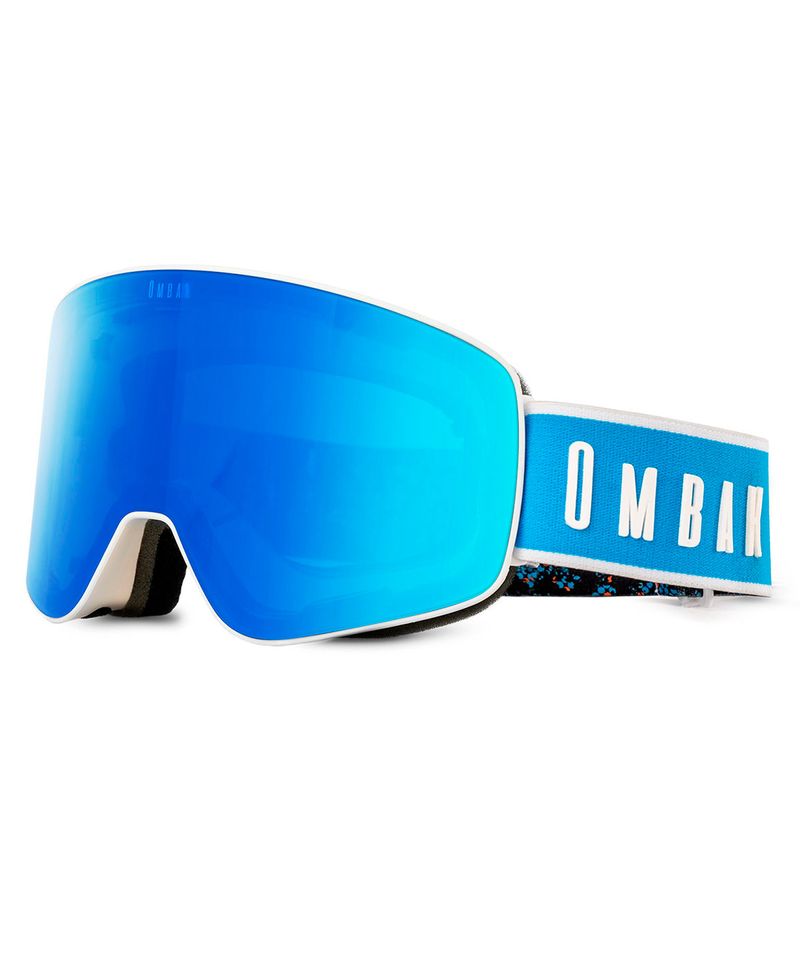 Antiparras-Ombak-Mentawai-Ski-Snowboard-Lente-Extra-Intercambiable-Blanco-Mate-Blue-Fire-01-1802