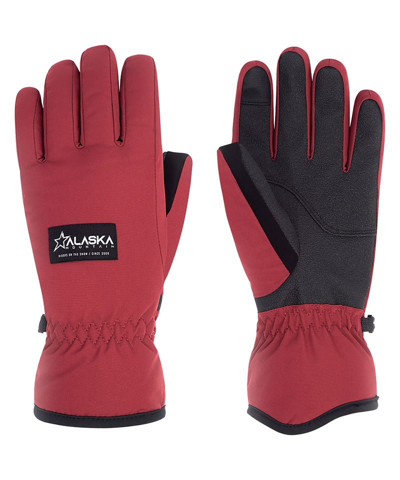 Guantes-Alaska-Lotus-II-10K-Ski-Snowboard-Waterproof-Mujer-Rojo-ALW-12-II-RO