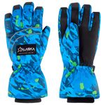 Guantes-Alaska-Pelican-II-10K-Ski-Snowboard-Niños-Niñas-Azul-ALK-5-II-AZ