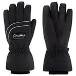 Guantes-Alaska-Pelican-II-10K-Ski-Snowboard-Niños-Niñas-Negro-ALK-5-II-NE