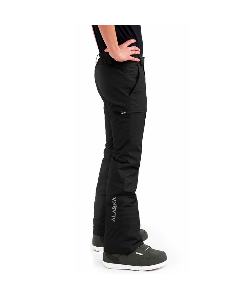 Pantalon-Alaska-Amancay-8K-Ski-Snow-Niñas-Niños-Junior-Negro-NU3552-100-4