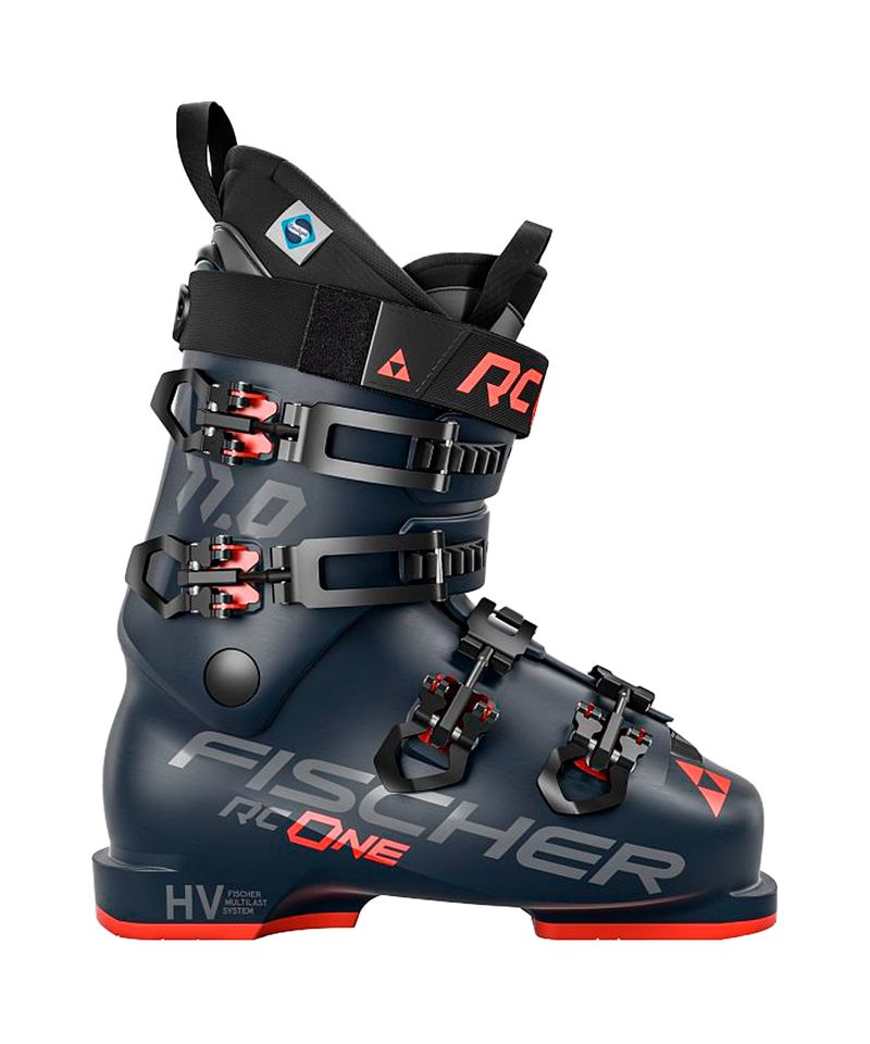 Botas-de-Ski-Fischer-RC-One-11.0-Red-Vacuum-GripWalk-Unisex-D-Blue-U30023