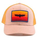 Gorra-Trown-Sunset-Trucker-Ajustable-Urbano-Unisex-Rosa-Amarillo-MTR3039