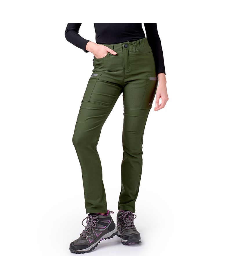 Pantalon-Cargo-Alaska-Jungla-II-Trekking-Hiking-Mujer-Verde-Oliva-AM1156-701-1