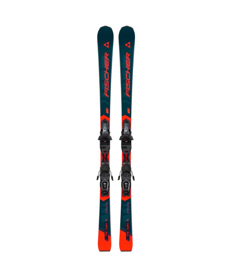 Tablas-de-Ski-Fischer-The-Curv-TI-TPR-On-Piste---Fijaciones-Rojo-A08623