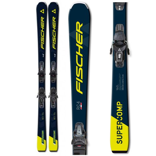 Tablas de Ski Fischer RC4 Supercomp SLR On Piste + Fijaciones