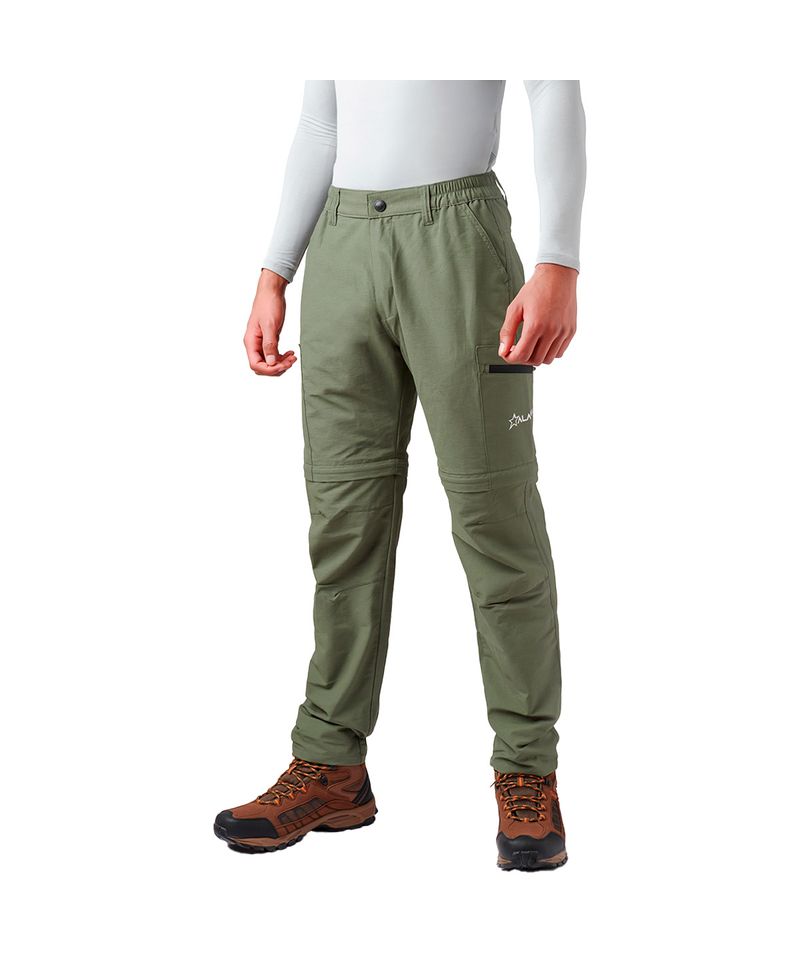 Pantalon-Alaska-Lanin-II-Desmontable-Trekking-Hombre-Verde-Musgo-AH1115-701-2