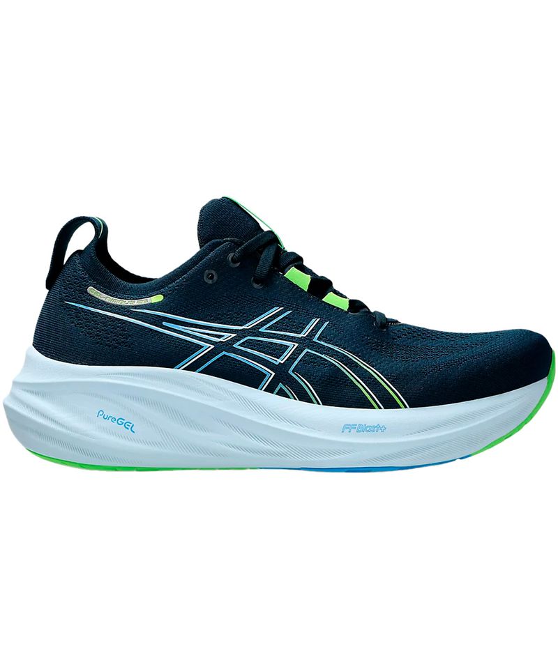 Zapatillas-Asics-Gel-Nimbus-26-Running-Hombre-French-Blue-Electric-Lime-1011B794-400