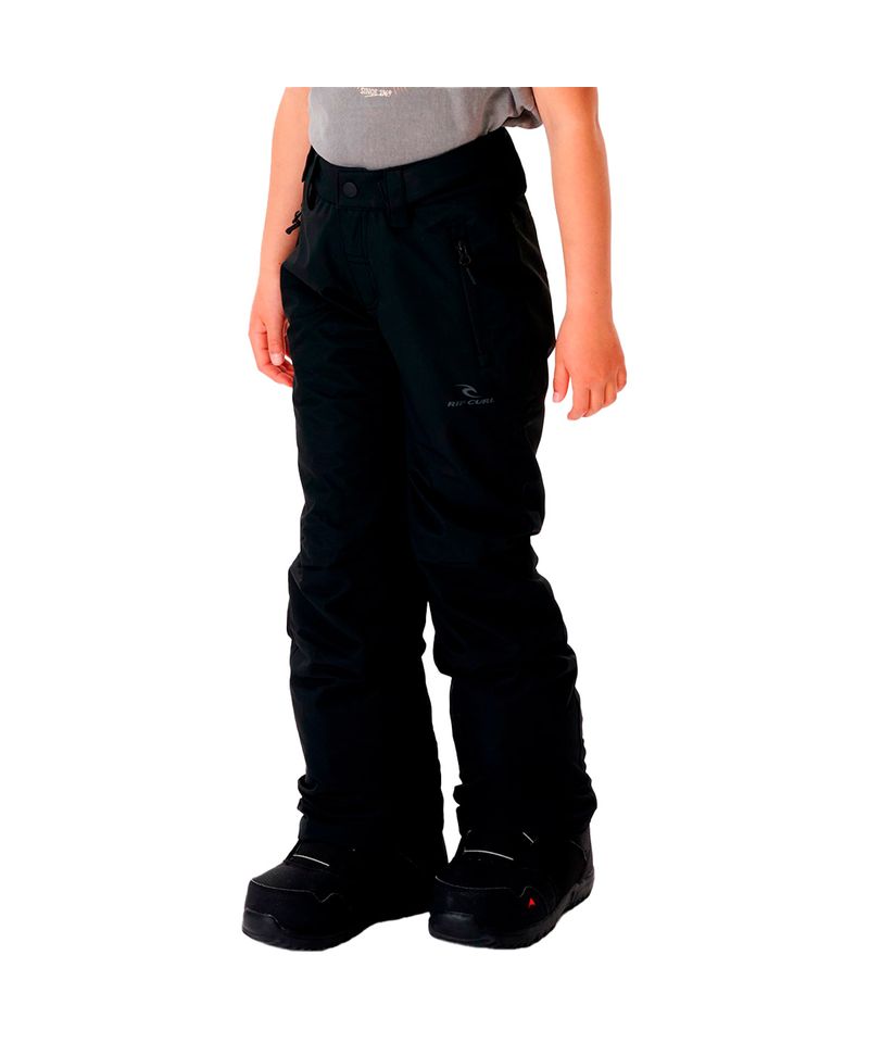 Pantalon-Rip-Curl-Olly-10K-Ski-Snowboard-Niños-Niñas-Black-01026-L2