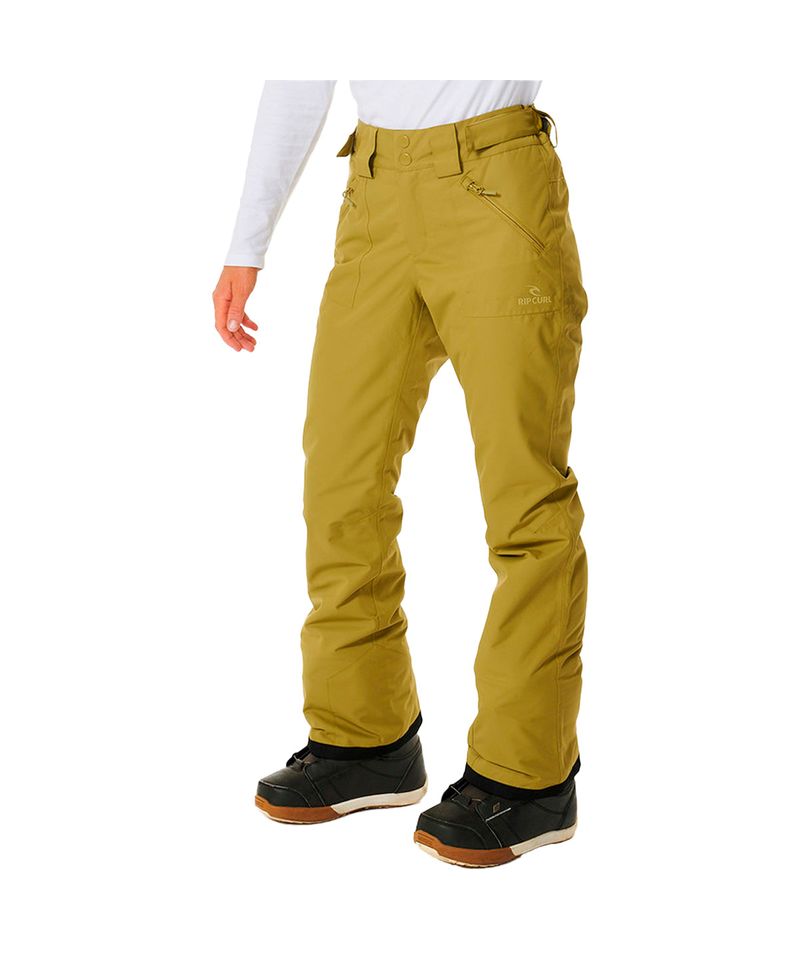 Pantalon-Rip-Curl-Rider-High-Waist-10K-Ski-Snowboard-Mujer-Khaki-01023-L4-1