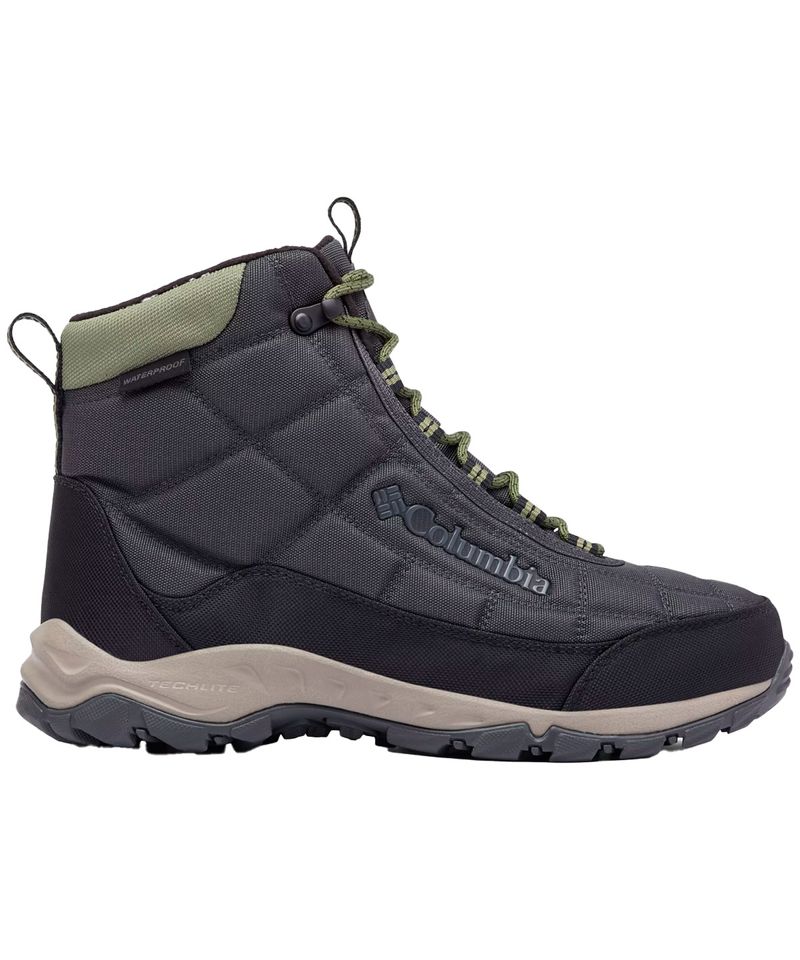 Botas-Columbia-Firecamp-Omni-Tech-Waterproof-Trekking-Hombre-Dark-Grey-Hiker-Green-1672881-087