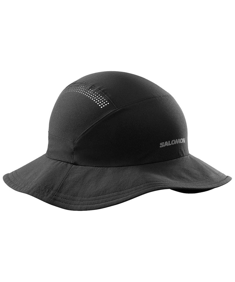 Gorro-Sombrero-Salomon-Mountain-Softshell-Trekking-Hiking-Unisex-Deep-Black-C22376