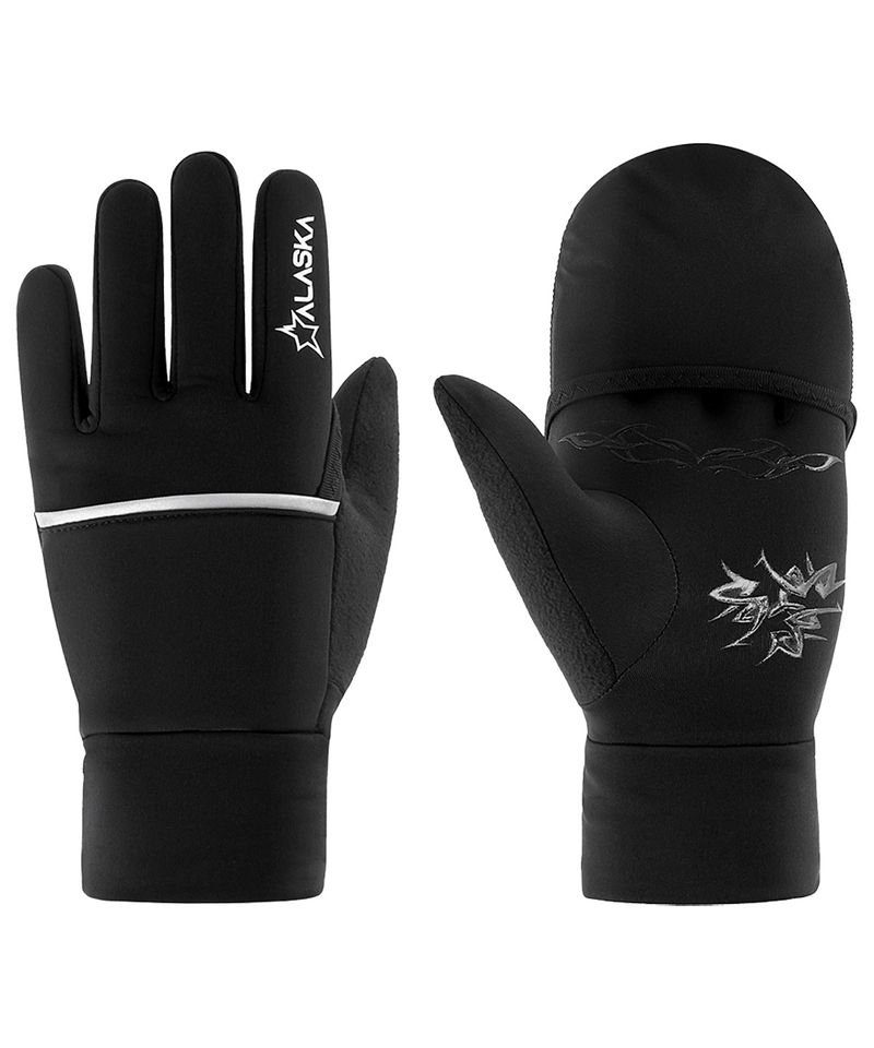 Guantes-Mitones-Alaska-Forest-Trail-Running-Unisex-Negro-AI-10-905-NE