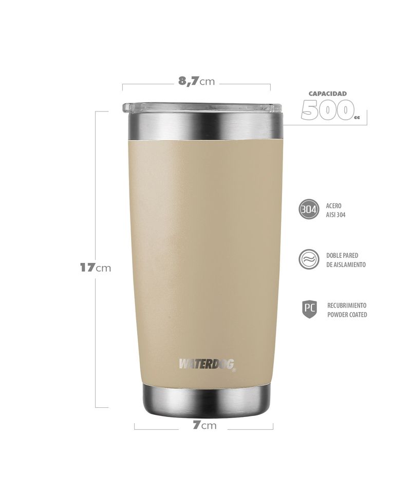 Vaso-Termico-Waterdog-Borda-500-ml-Acero-Inoxidable-Camping-Cemento-BORDA500CM-1