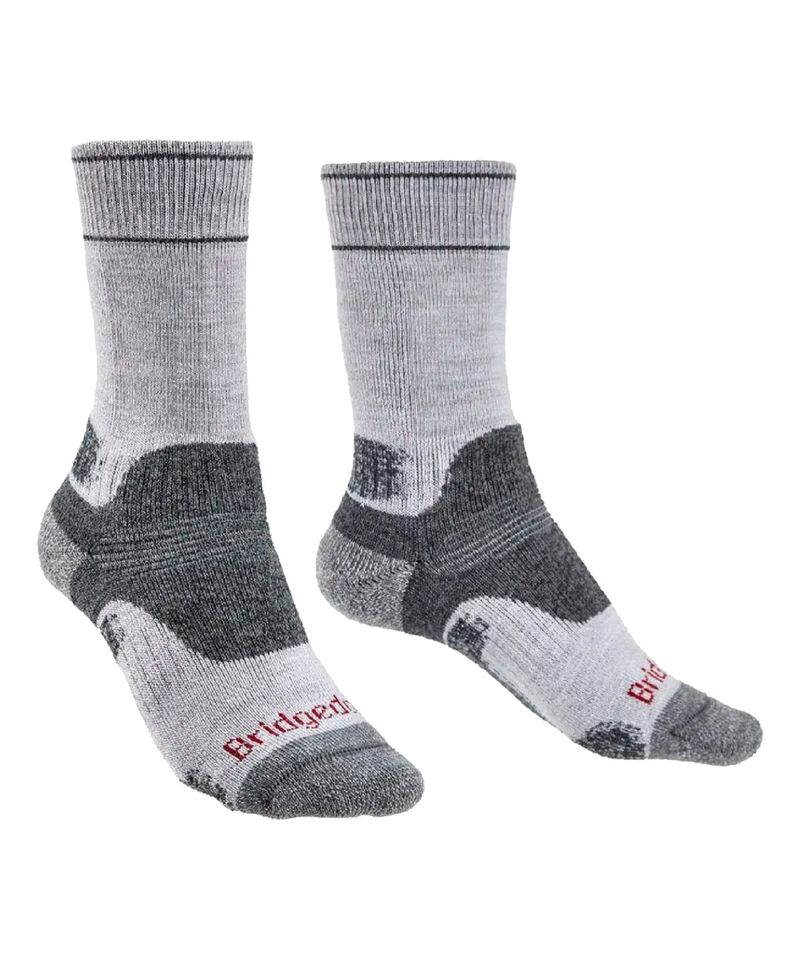 Medias-Bridgedale-Performance-Trekking-Hiking-Mujer-Silver-Grey-710644