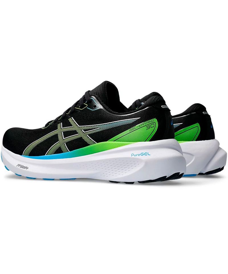 Zapatillas-Asics-Gel-Kayano-30-Running-Pronador-Hombre-Black-Electric-Lime-1011B548-005-3