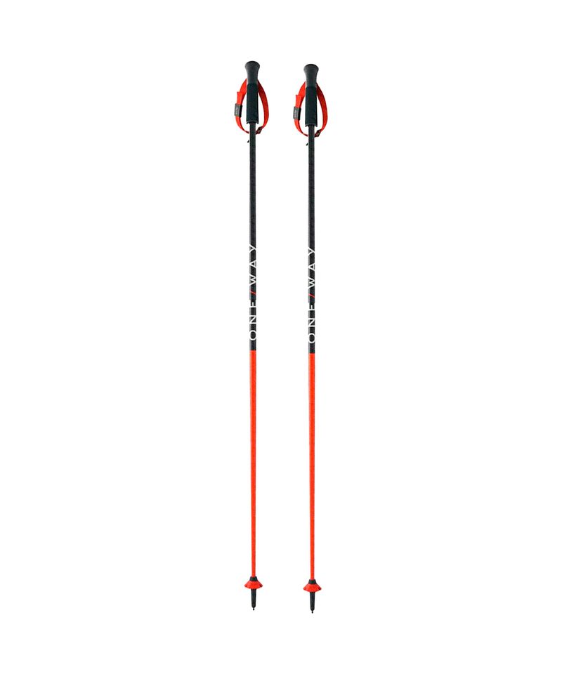 Bastones-de-Ski-One-Way-RD-16-SL-Aluminio-Unisex-Orange-Z30621-1