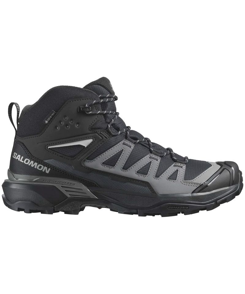 Botas-Salomon-X-Ultra-360-Mid-Gore-Tex-Trekking-Hombre-Black-Magnet-Pewter-474476