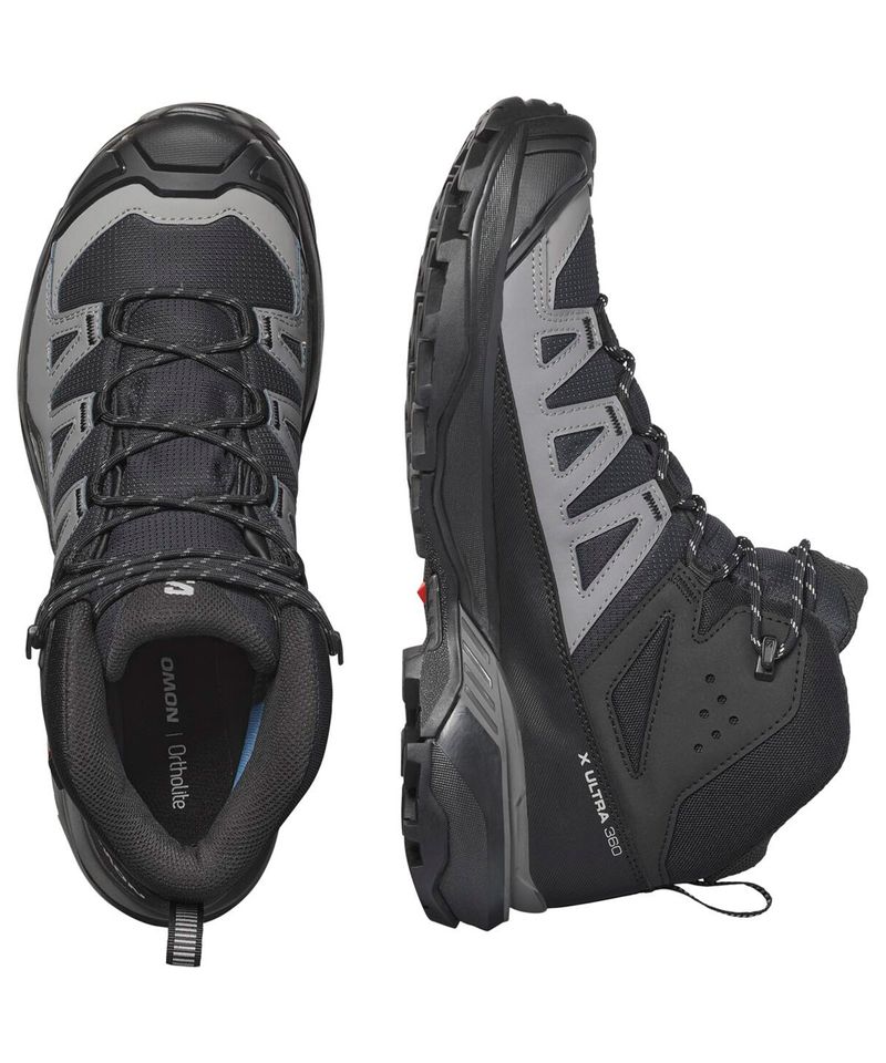 Botas-Salomon-X-Ultra-360-Mid-Gore-Tex-Trekking-Hombre-Black-Magnet-Pewter-474476-4